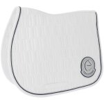 Tapis de dressage pour cheval equith�me je t'aime full mixte blanc