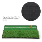 Tapis d'entra�nement - 30cm x 60cm portable golf frapper pad pp & pe mini tapis de golf - jun