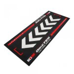 Tapis environnemental biketek garage mat rising sun noir rouge blanc moto neuf