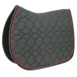 Tapis equithème double rope - couleur : gris / rose, taille : cheval Tapis equithème double rope - couleur : gris / rose, taille : cheval