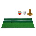 Tapis de golf utile 30x60cm, tapis de pratique de golf artificiel, tapis de frappe de golf, gazon en ...