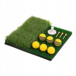 Tapis de golf en gazon synthtique, tapis de golf portable pour la conduite et le chipping