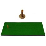 Tapis de golf intérieur et extérieur 60x30cm, coussin d'entraînement pour la pratique du faux gazon Tapis de golf intérieur et extérieur 60x30cm, coussin d'entraînement pour la pratique du faux gazon