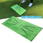 Tapis de practice de golf portable et durable, equipement pour l'entraînement au bureau et dans la cour ... Tapis de practice de golf portable et durable, equipement pour l'entraînement au bureau et dans la cour ...