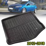 Tapis de protection pour coffre arri�re, pour ford focus mk3, protection de tapis de sol pour trappe ...
