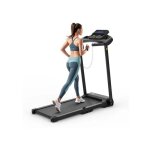Tapis roulant electrique, vitesse maximale de 12 kilom�tres a l'heure, equip� d'un ecran led
