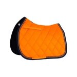 Tapis de selle pour cheval br equitation event cooldry cob mixte orange