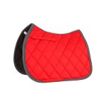 Tapis de selle pour cheval br equitation event cooldry full mixte rouge