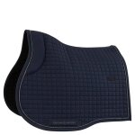 Tapis de selle pour cheval br equitation trentino full mixte bleu