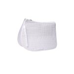 Tapis de selle pour cheval horze exeter poney mixte blanc