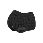 Tapis de selle pour cheval lemieux eurojump self - cool 3d l mixte noir