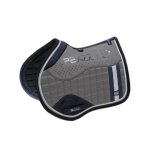 Tapis de selle pour cheval satin antid�rapant premier equine azzure