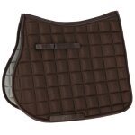 Tapis de selle covalliero collection 2024 taille mixte couleur chocolat ( marron) pour cheval Tapis de selle covalliero collection 2024 taille mixte couleur chocolat ( marron) pour cheval