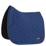 Tapis de selle de dressage pour cheval anky full mixte bleu