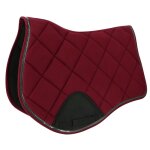 Tapis de selle equith�me infinity - mixte bordeaux glitter