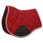 Tapis de selle equithme infinity - mixte rouge cheval