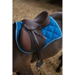 Tapis de selle equithème infinity - mixte bleu - argenté Tapis de selle equithème infinity - mixte bleu - argenté