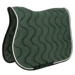 Tapis de selle equithème polyfun - couleur : vert foncé / noir, taille : shetland Tapis de selle equithème polyfun - couleur : vert foncé / noir, taille : shetland