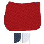 Tapis de selle pour poney en coton surpiqu� dasl�