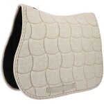 Tapis de selle riding world - sunshine beige taille cheval