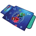 Tapis de sieste / sac de couchage pour enfant - fun house - pyjamasques - l. 55 x p. 121 cm