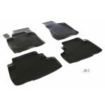 Tapis de sol en caoutchouc 3d exclusive compatible avec kia sportage 2004 - 2010 3pcs