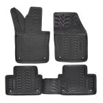 Tapis de sol en caoutchouc 3d exclusive compatible avec volvo s60 depuis 2018, systme de fixation, toutes ...
