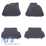 Tapis sol caoutchouc pour audi a6 c6 08 - 11 floor mat rubber carpets noir