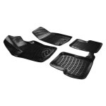 Tapis de sol - fiat - 500x - 2014 - 2021 - caoutchouc thermo hygi�nique - protection optimale