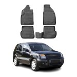 Tapis de sol pour ford fusion fl 2005 - 2012 en caoutchouc tpe 3d noir 4pcs Tapis de sol pour ford fusion fl 2005 - 2012 en caoutchouc tpe 3d noir 4pcs