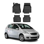 Tapis de sol pour mercedes classe a w169 2004 - 2012 tpe noir