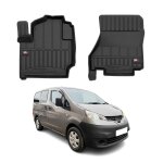 Tapis de sol pour nissan nv200 2014 - 2022 tpe noir Tapis de sol pour nissan nv200 2014 - 2022 tpe noir