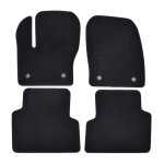 Tapis de sol de qualit� noir sup�rieure pour ford kuga 2013 - 2017 4pcs, ajustement pr�cis, renforc�e ...