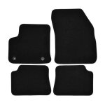 Tapis de sol de qualit noir suprieure pour peugeot 208 electric depuis 2020 4pcs, ajustement prcis, ...