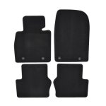 Tapis de sol noir velours sur mesure pour mazda 2 depuis 2015, 4pcs, ajustement précis, renforcée dans ... Tapis de sol noir velours sur mesure pour mazda 2 depuis 2015, 4pcs, ajustement précis, renforcée dans ...