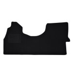 Tapis de sol noir velours sur mesure pour mercedes sprinter 2016 - 2018, 1pc, ajustement prcis, renforce ...