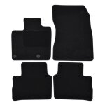 Tapis de sol noir velours sur mesure pour opel agilla 2000 - 2008, ajustement prcis, renforce dans ...