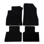 Tapis de sol de qualit noir suprieure pour nissan juke 2010 - 2018 4pcs, ajustement prcis, renforce ...