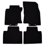 Tapis de sol de qualit� noir sup�rieure pour nissan x - trail 2014 - 2016 4pcs, ajustement pr�cis, renforc�e ...