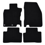 Tapis de sol de qualit noir suprieure pour nissan x - trail 2017 - 2020 4pcs, ajustement prcis, renforce ...