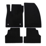 Tapis de sol de qualit noir suprieure pour opel mokka 2012 - 2020 4pcs, ajustement prcis, renforce ...