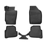 Tapis de sol pour skoda fabia 2015 - 2021 tpe noir