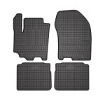 Tapis de sol pour suzuki sx - 4 s - cross 2018 - 2022 caoutchouc noir