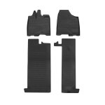 Tapis de sol pour toyota sienna 2011 - 2018 7 places en caoutchouc 3d noir Tapis de sol pour toyota sienna 2011 - 2018 7 places en caoutchouc 3d noir