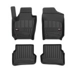 Tapis de sol voiture pour seat ibiza 2008 - 2017 caoutchouc tpe noir Tapis de sol voiture pour seat ibiza 2008 - 2017 caoutchouc tpe noir