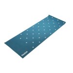 Tapis de yoga reebok double sided 4 mm bleu