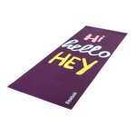 Tapis de yoga reebok hello hi 4 mm lilas Tapis de yoga reebok hello hi 4 mm lilas