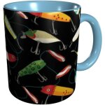 Tasses a cafe en ceramique - tasse a cafe imprimee de leurre de peche de restaurant pour cafe - cappuccino ... Tasses a cafe en ceramique - tasse a cafe imprimee de leurre de peche de restaurant pour cafe - cappuccino ...