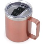 Tasse a caf isolante en acier inoxydable de 14 oz avec couvercle, tasse a caf isolante, tasse a caf ...
