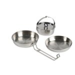 Tatonka set de cuisson en acier inoxydable
